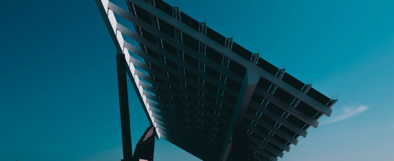 black and silver solar panel