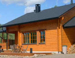 Chalet en bois en Haute-Savoie