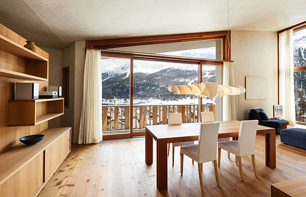 Chalet en bois en Haute-Savoie