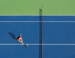 Rénovation court de tennis le mans