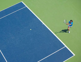 Rénovation court de tennis le mans