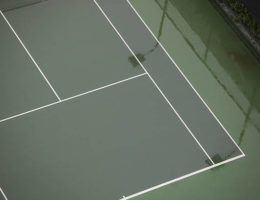 Construction court de tennis Lyon