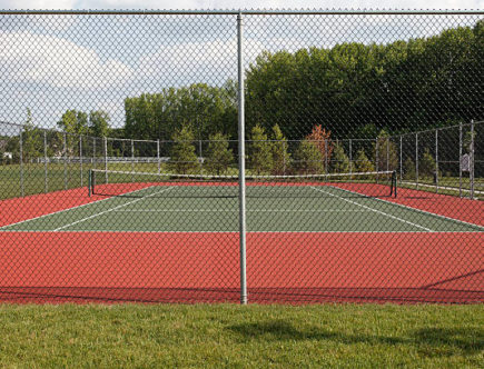 Rénovation court de tennis à Paris
