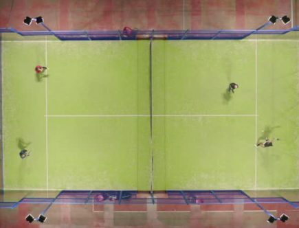 Construction d'un terrain de tennis en gazon synthétique à Nice