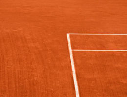 construction court de tennis en terre battue à Angers