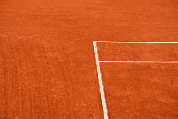 construction court de tennis en terre battue à Angers